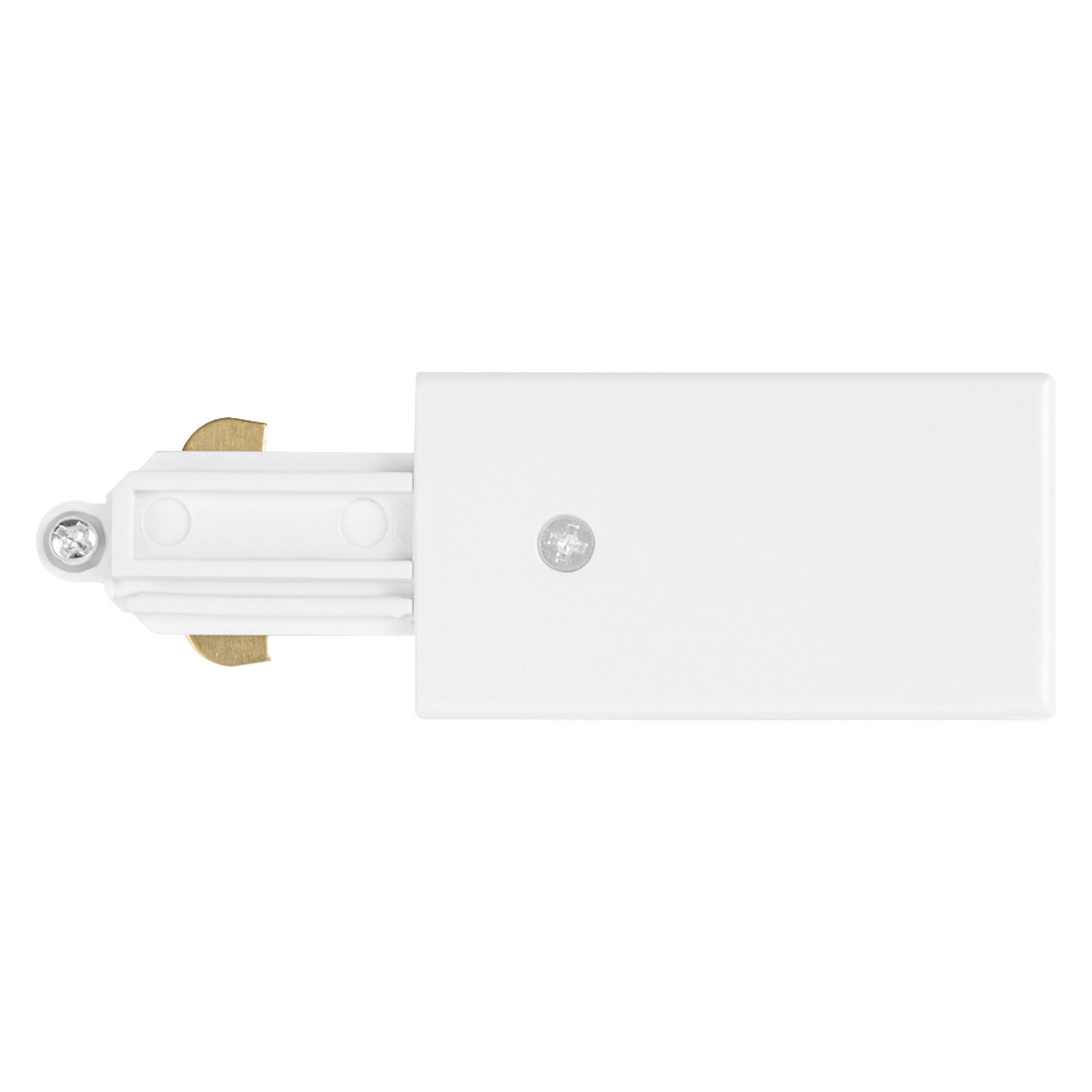 Kiskovalaisin kytkentäkotelo LEDVANCE Tracklight Supply Connector valkoinen