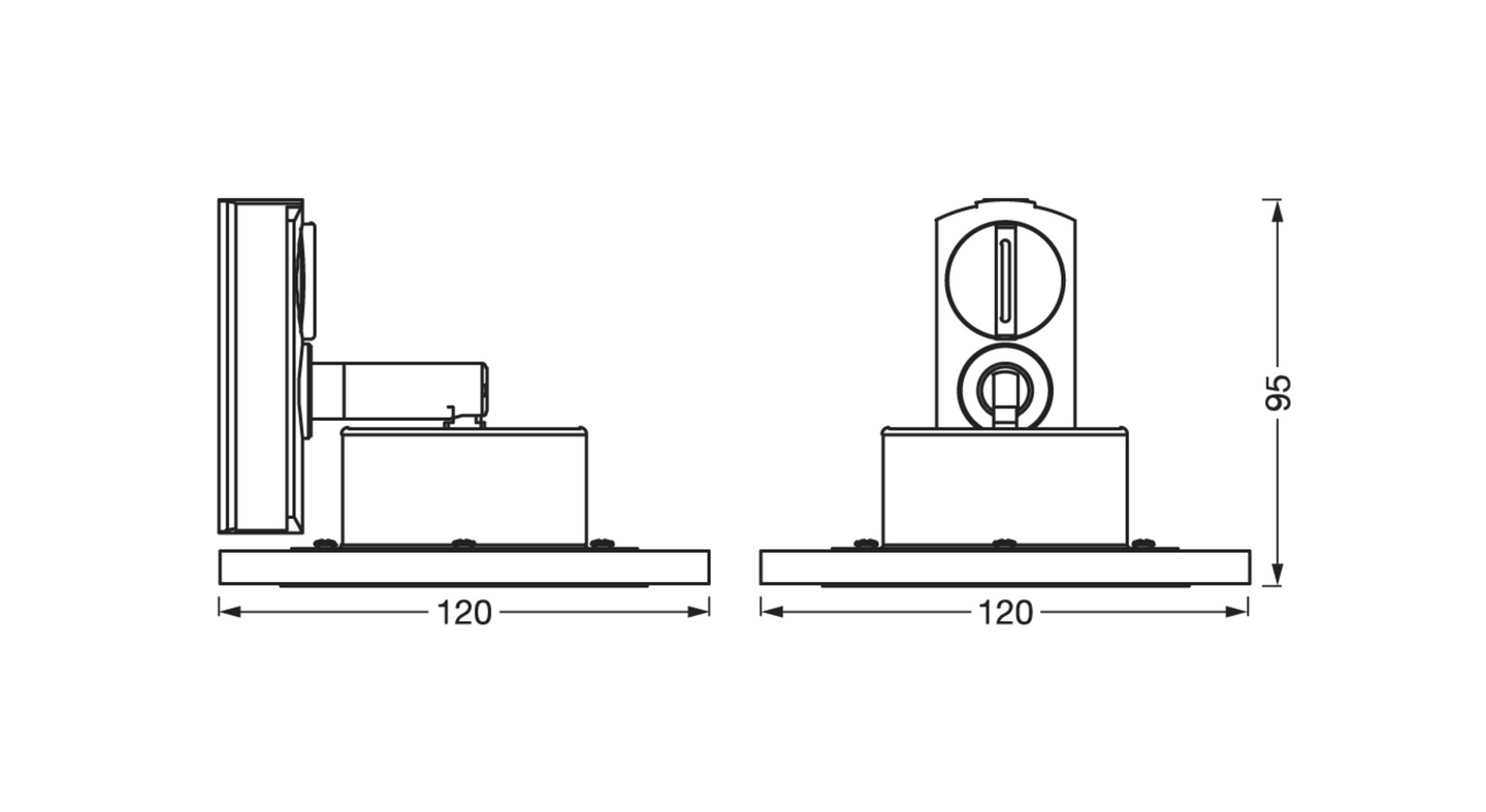 Kiskovalaisin LEDVANCE SMART+ WiFi Tracklight Circle TW 350lm musta