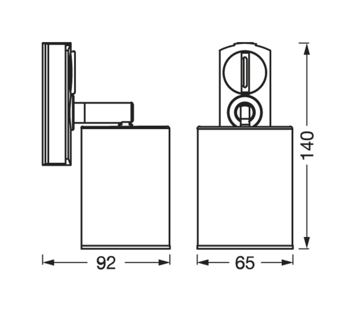 Kiskovalaisin LEDVANCE SMART+ WiFi Tracklight Osaka TW 230lm musta
