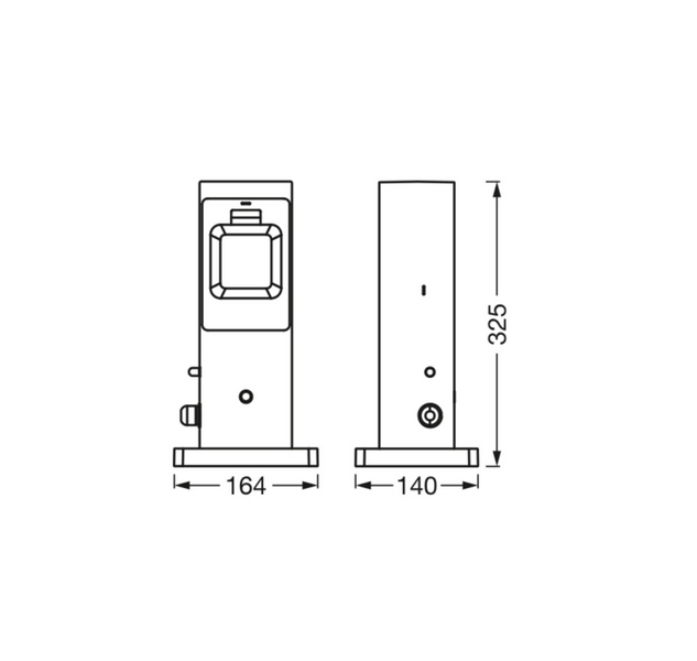 Toistin LEDVANCE SMART+ WiFi kahdella pistorasialla