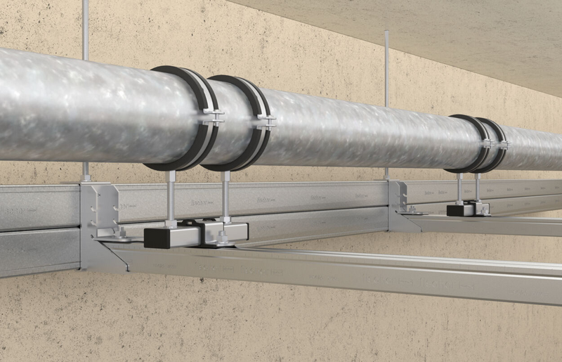 Putkipidin Fischer frs plus sinkitty 108-116mm m8/m10 pikalukko eristetty