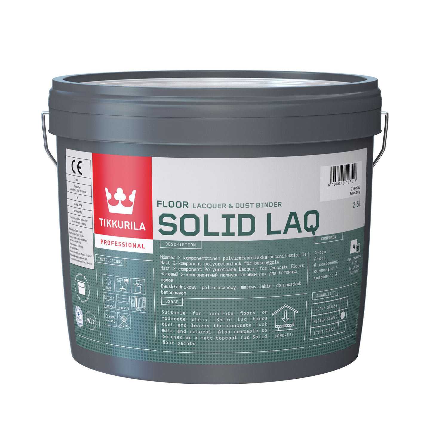 Solid Laq lattialakka