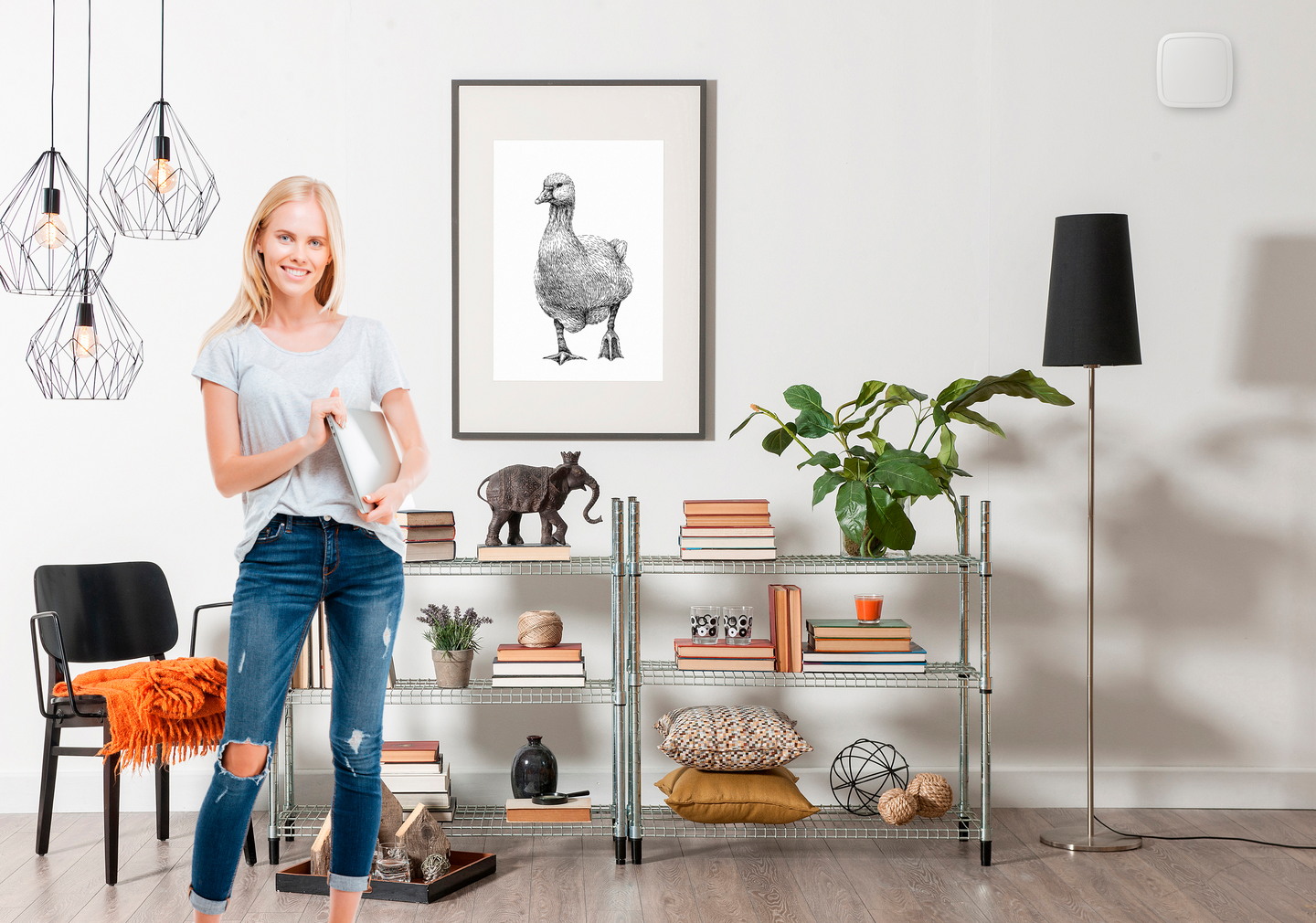 Tuloilmaventtiili FläktGroup LUMI-S-125-C kantikas