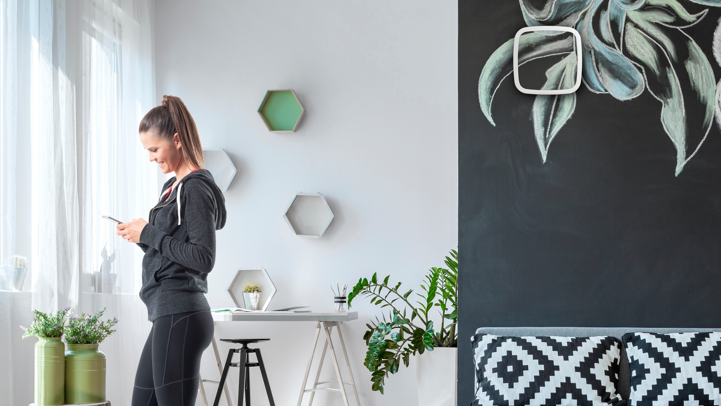 Poistoilmaventtiili FläktGroup LUMO-S-100-C kantikas