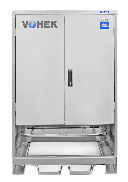 Työmaan pääkeskus Vohek TPK 400C22 400A IP44 Fe/Al