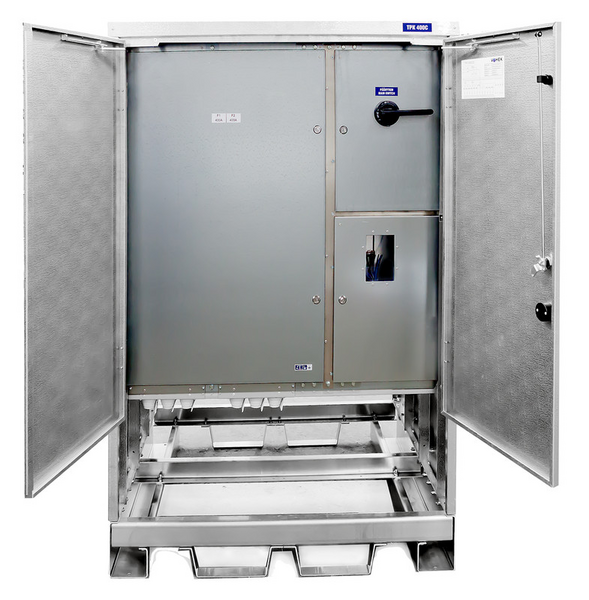 Työmaan pääkeskus Vohek TPK 400C22 400A IP44 Fe/Al