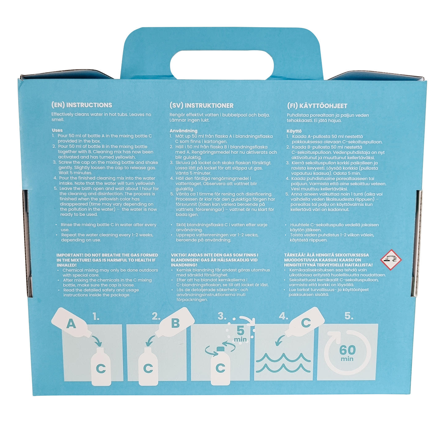 Vedenpuhdistusaine MyWater kloorivapaa