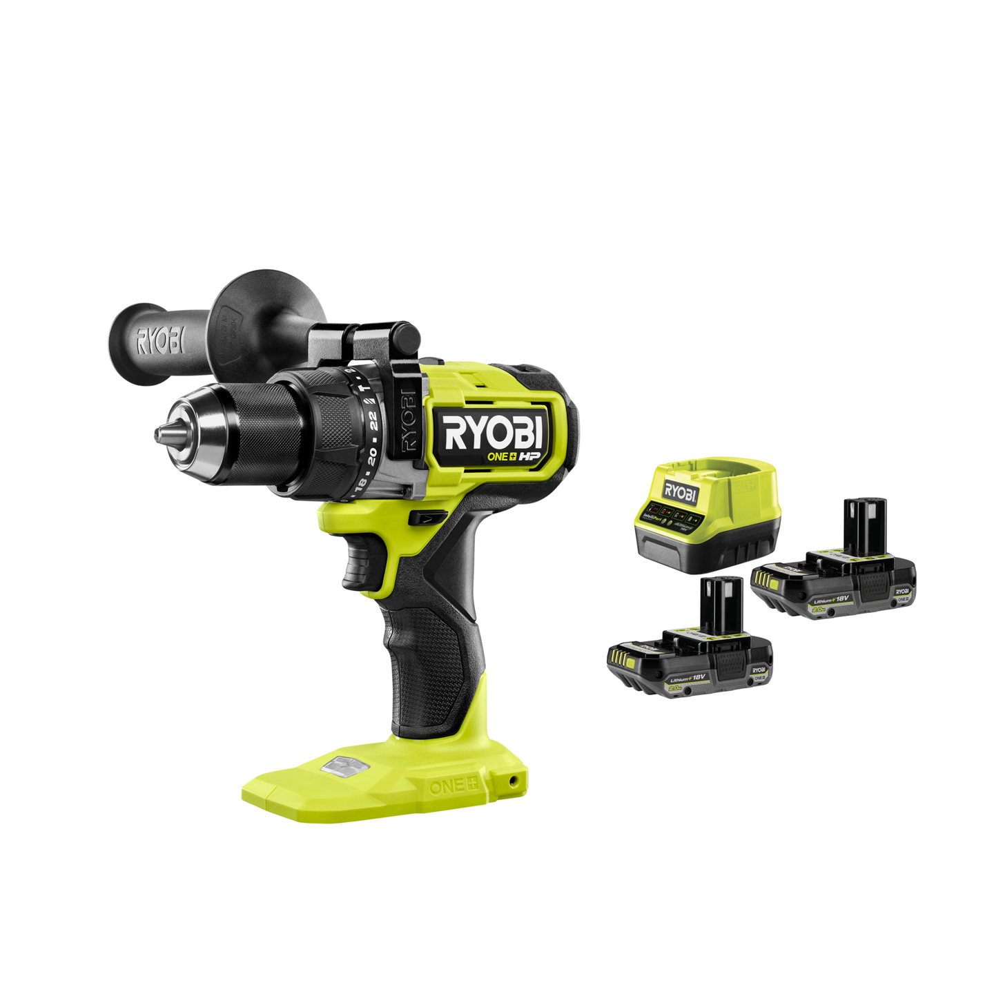 Akkuiskuporakone Ryobi RPD18X-220S 18V ONE+ HP 2x2,0Ah
