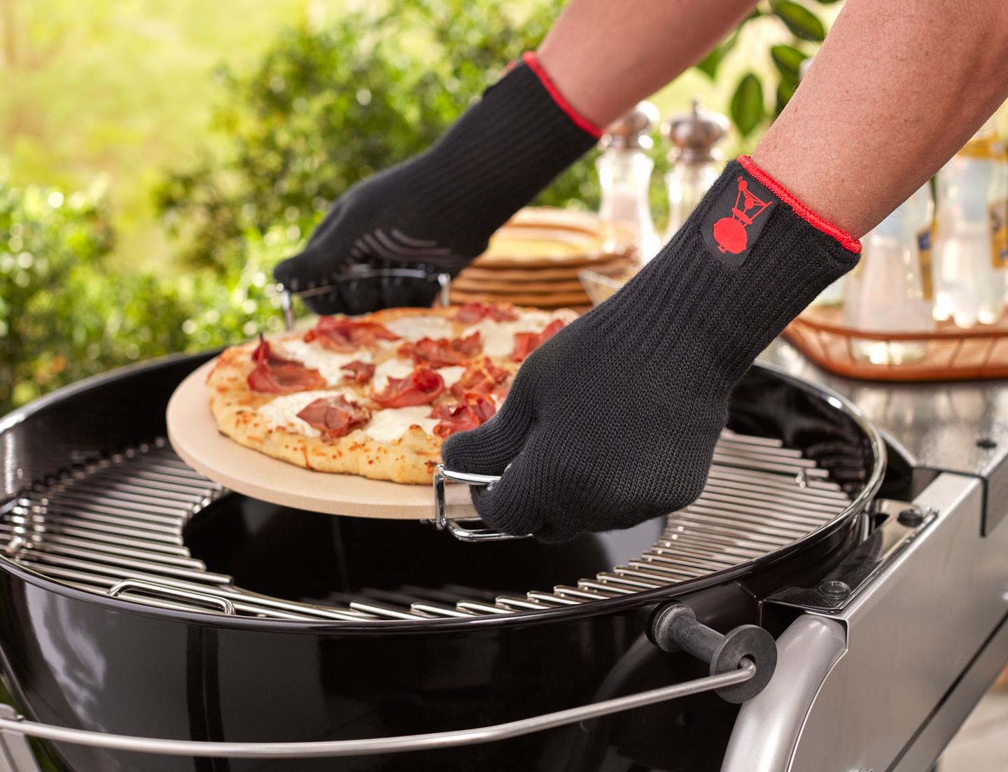 HANDSKSET PREMIUM MEDIUM/LARGE WEBER GRILL