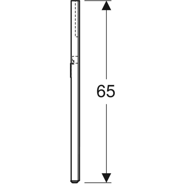 Tasopeili Geberit Option Square L70 K65 S3,2cm
