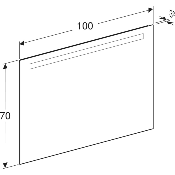 Tasopeili IDO Reflect L100 K70 S3,2cm