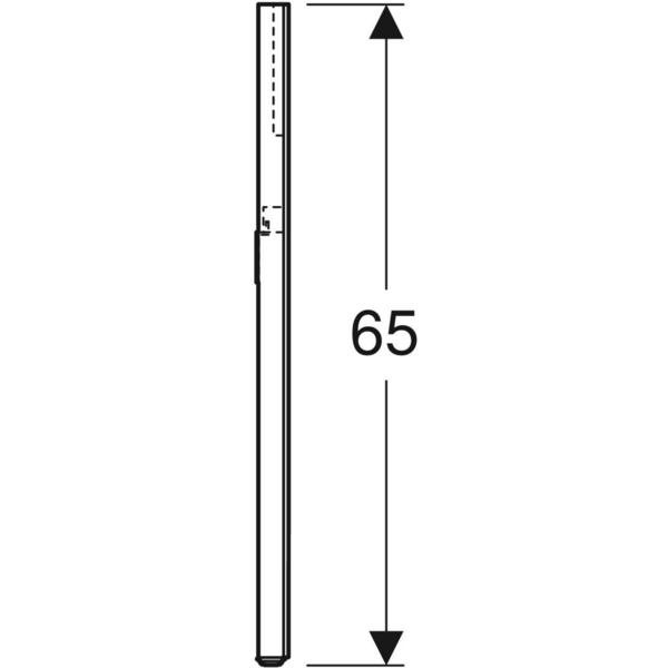 Tasopeili Geberit Option Square L60 K65 S3,2cm