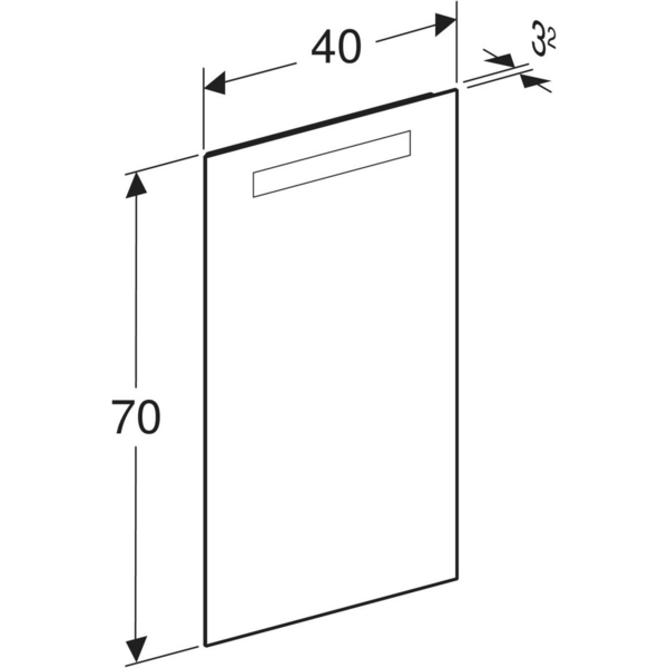Tasopeili IDO Reflect L40 K70 S3,2cm