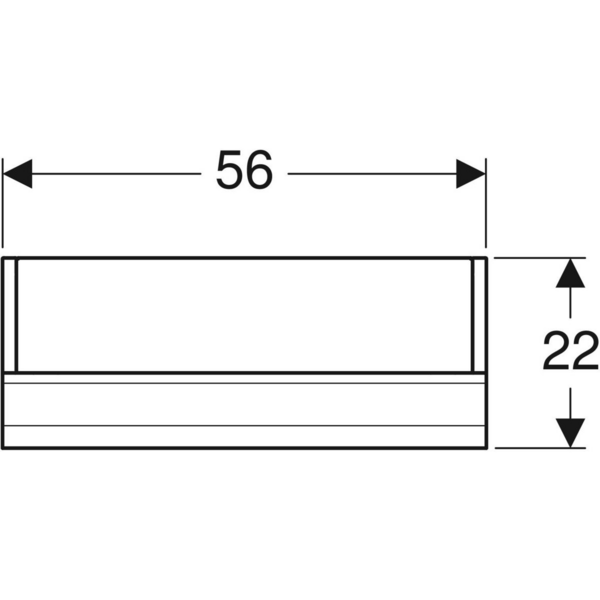 Peilikaappi IDO Reflect Basic L56 K67 S22cm valkoinen