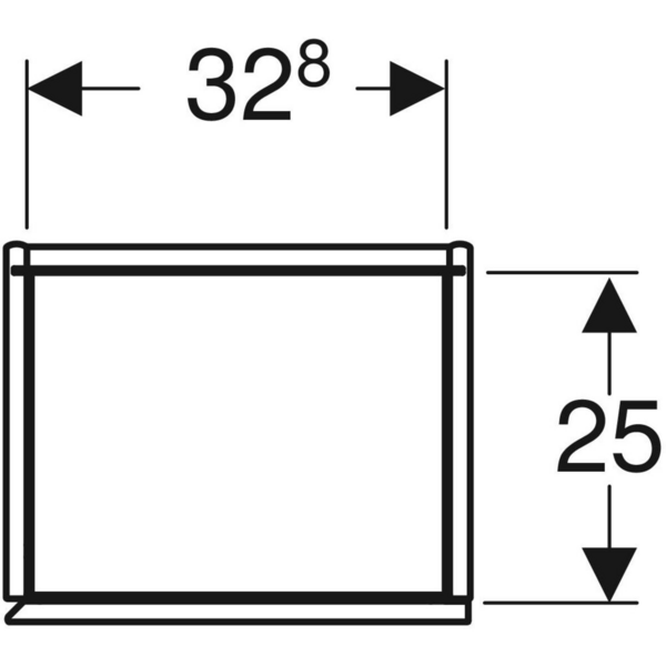 Korkea kaappi Geberit iCon L36 K180 S29,1cm tammi