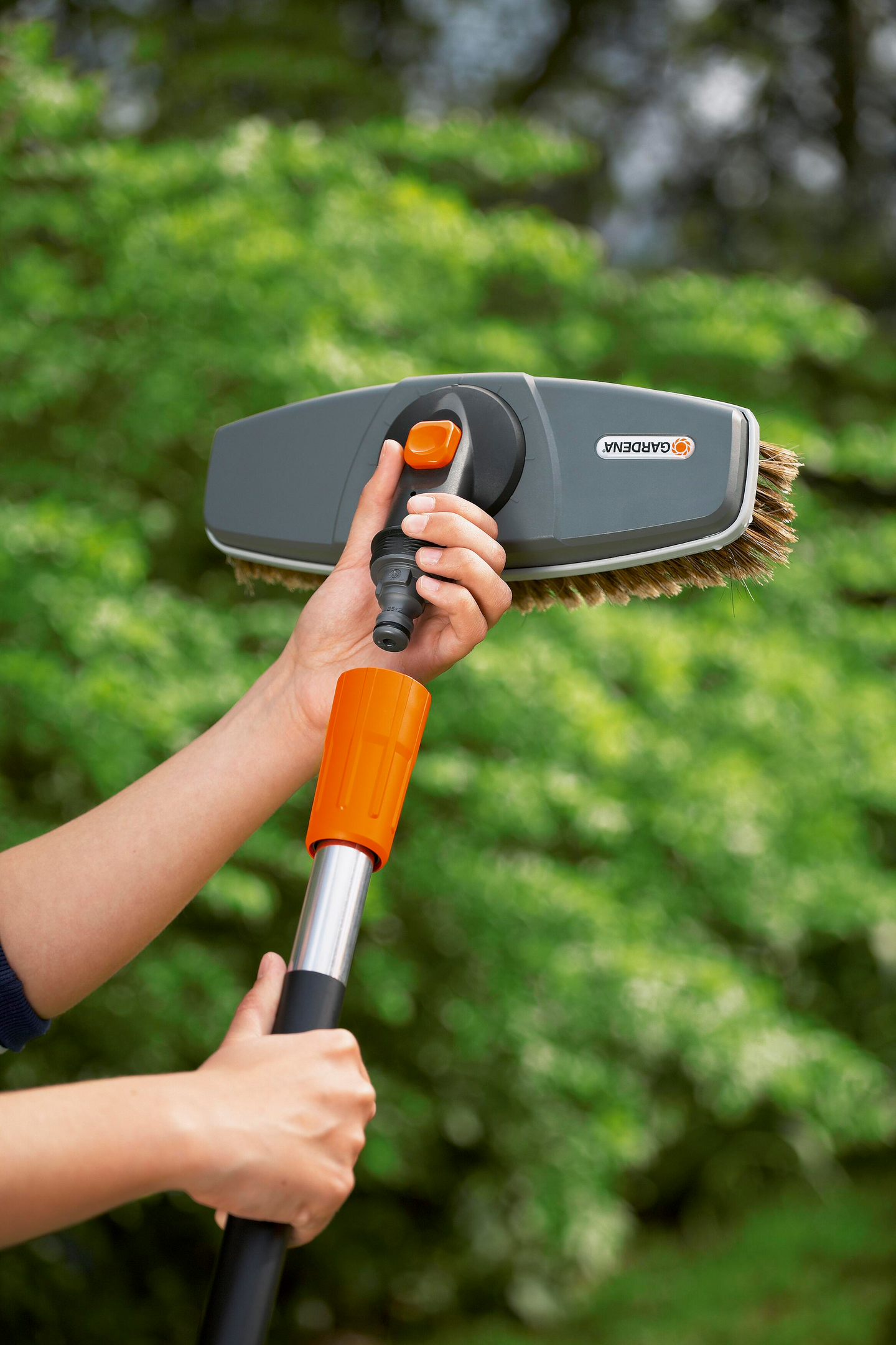 Autonpesusarja Gardena 90cm + shampoo 05580-20