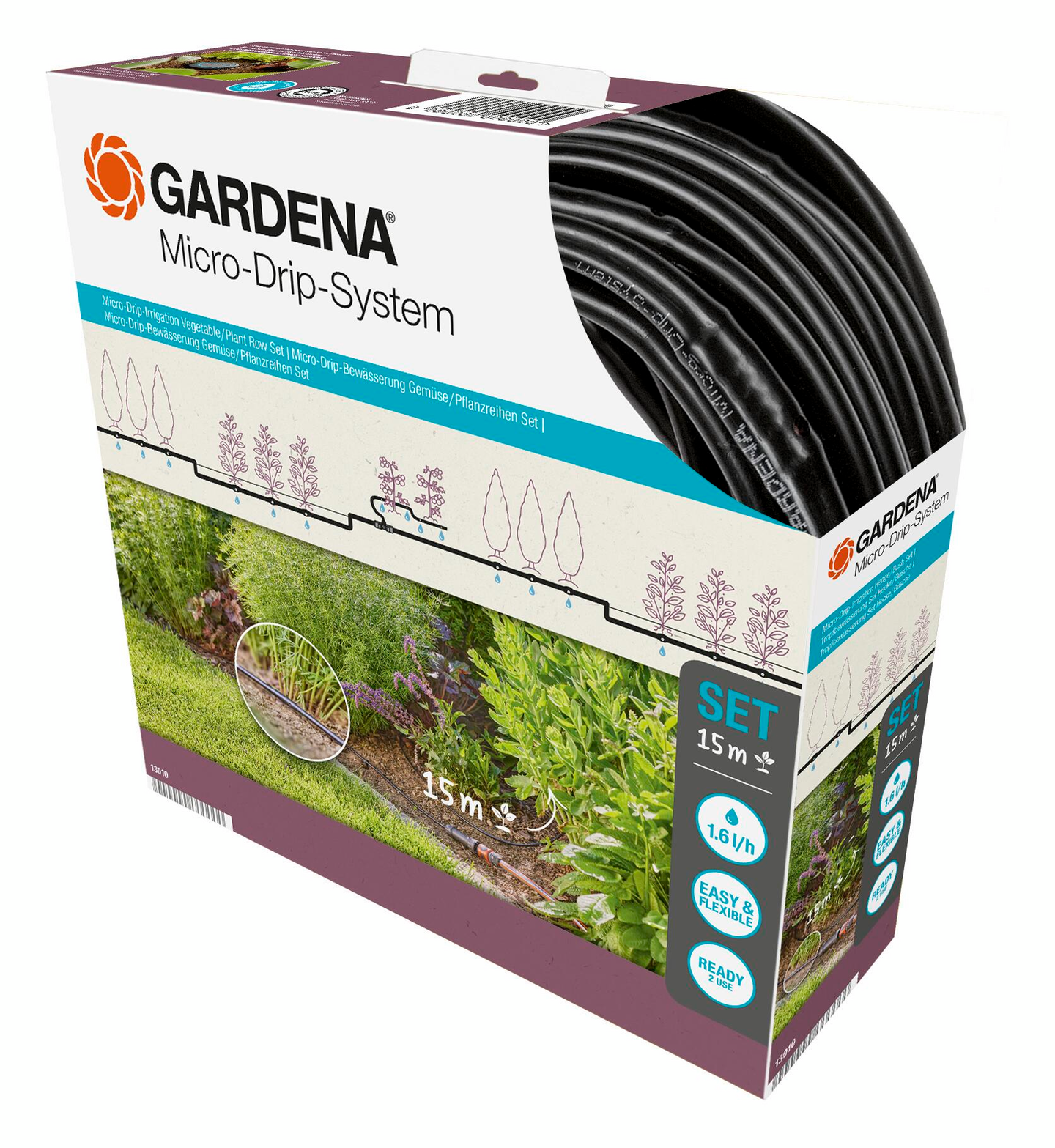 Kastelusarja Gardena MDS S 4,6mm 15m 13010-20