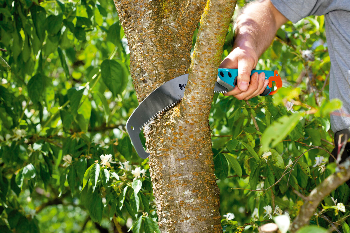 Oksasaha Gardena Combisystem 300p kaareva 08739-20