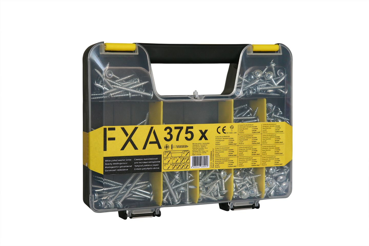 MONTAGESKRUVSLÅDA FXA PH2 FZB 375ST