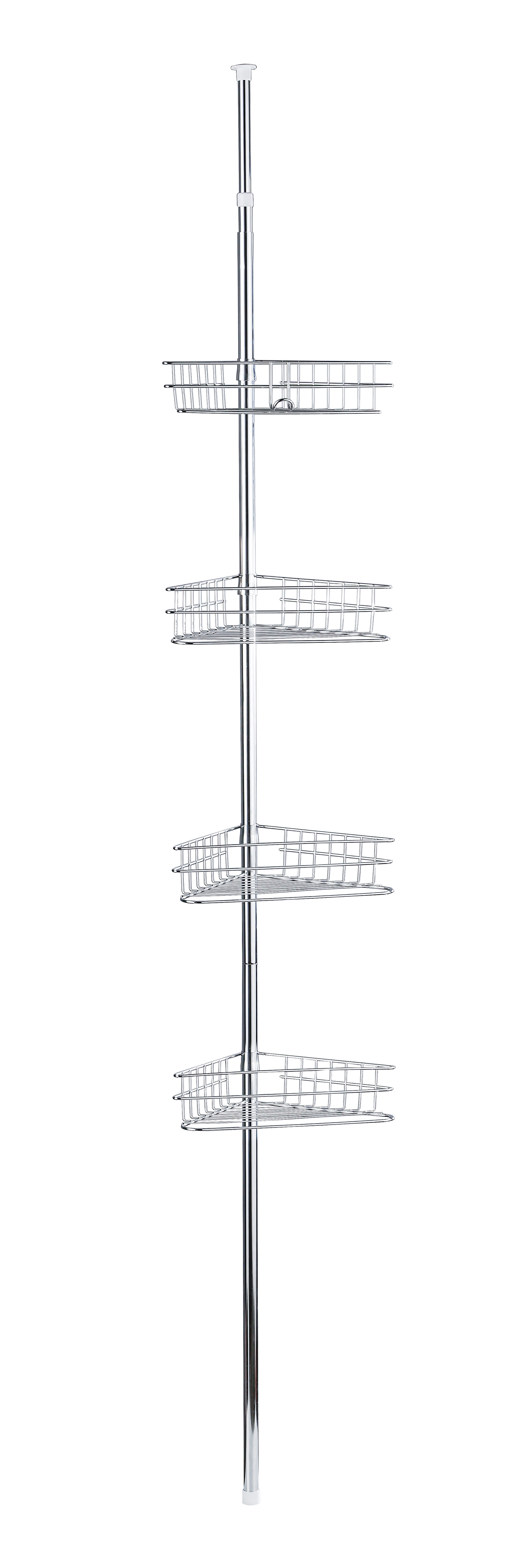 Suihkuhylly Cello teleskooppi 80-240cm kromi