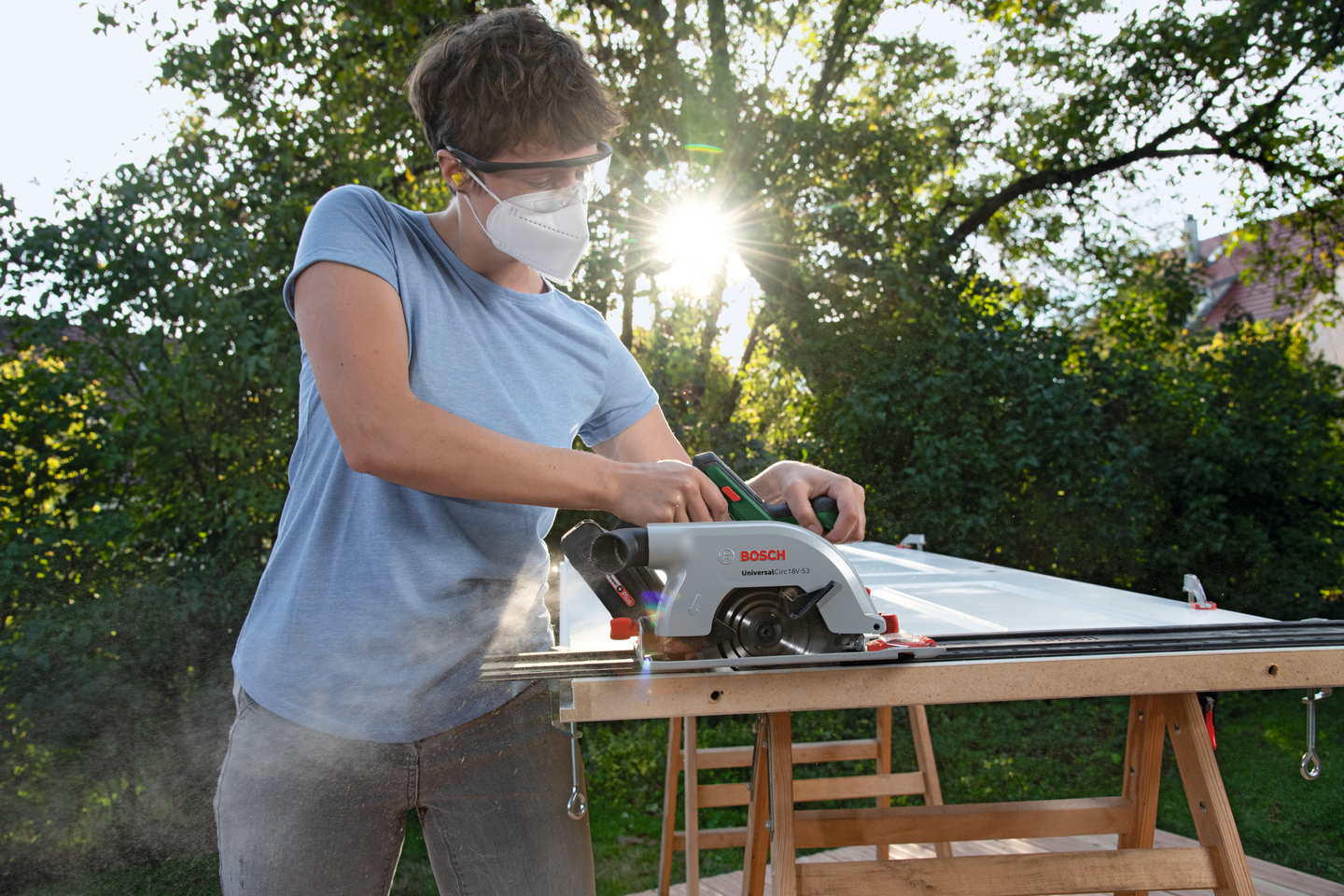 Akkupyörösaha Bosch UniversalCirc 18V-53 Solo