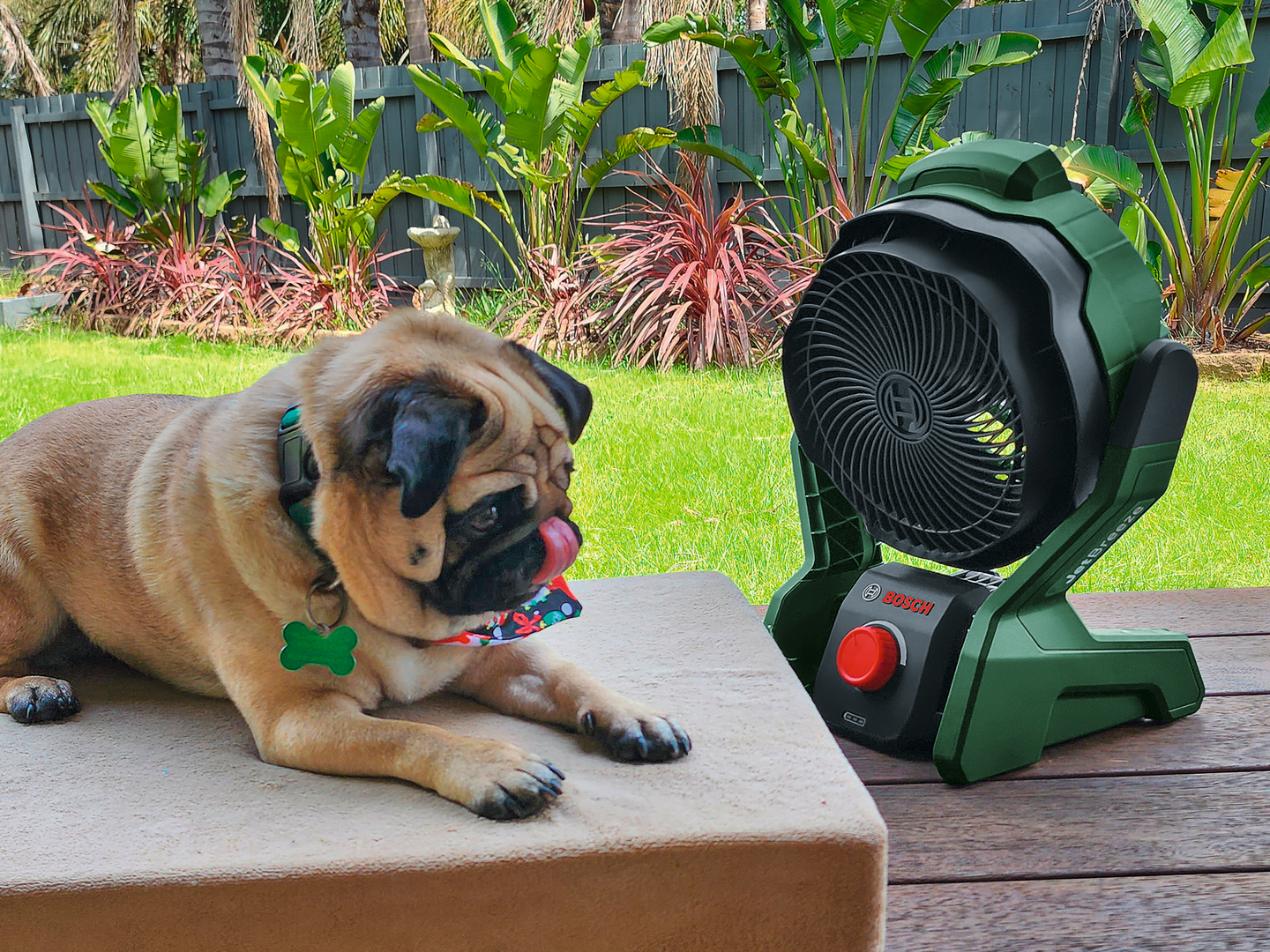 Akkupuhallin Bosch UniversalFan 18V-1000 1x2,0Ah