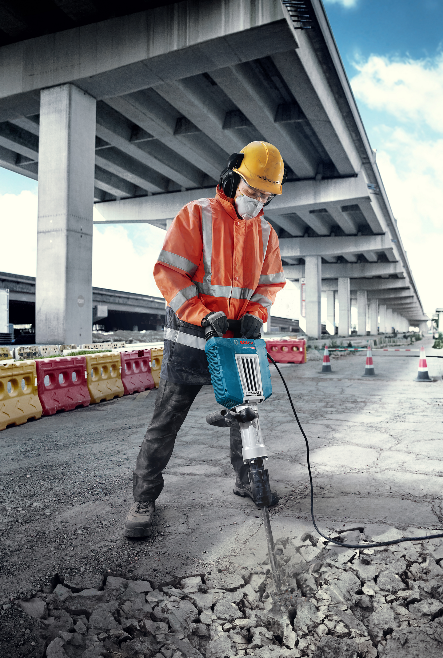 Piikkausvasara Bosch GSH 14 C Case