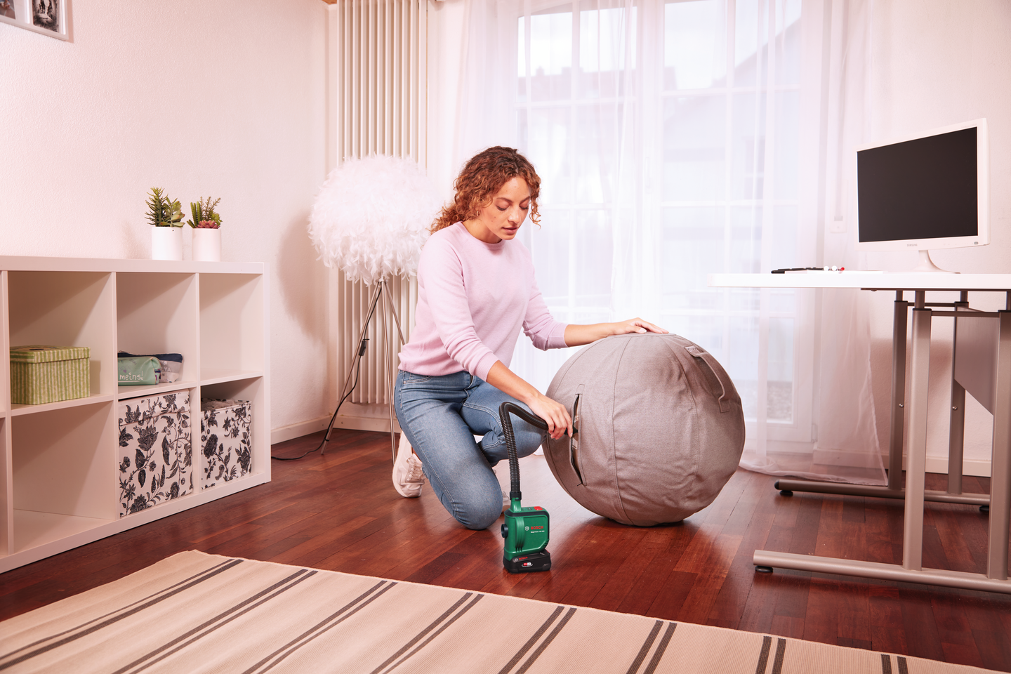 Akkupumppu Bosch EasyInflate 18V-500 1x2,0Ah