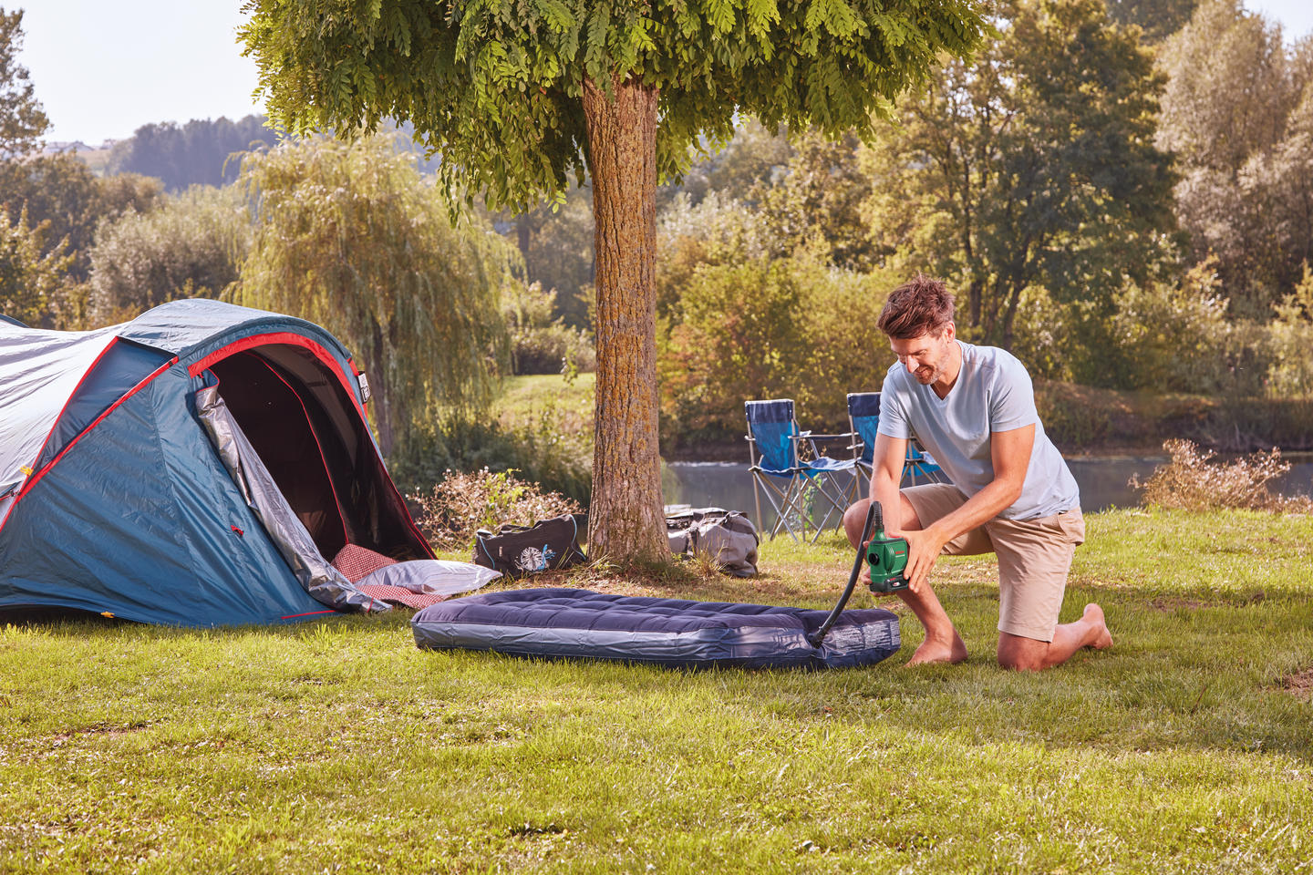 Akkupumppu Bosch EasyInflate 18V-500 Solo