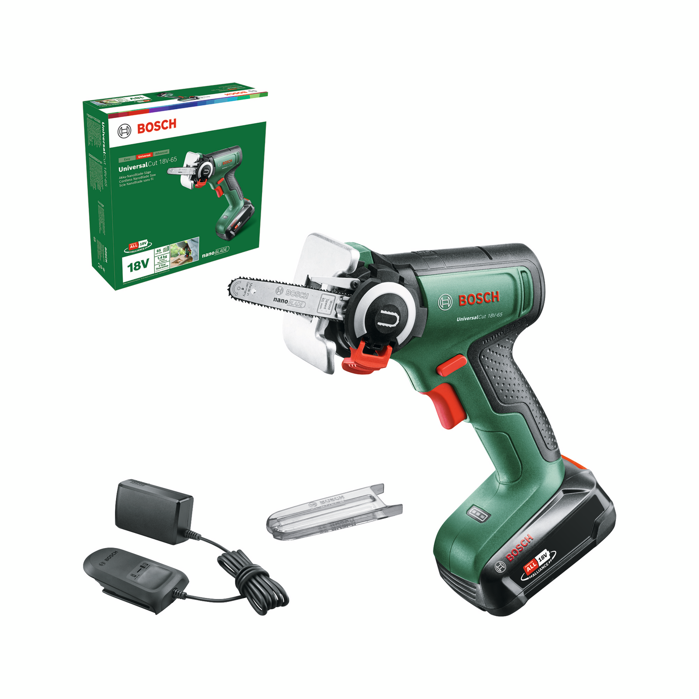 Akkumonitoimisaha Bosch UniversalCut 18V-65 1x2,5Ah
