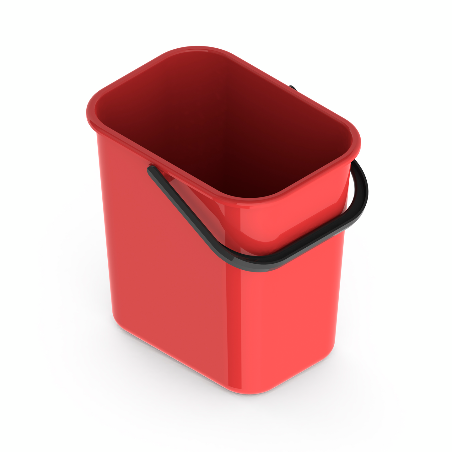 Jätesanko LM 520 ECO 11,5l punainen kierrätysmuovia