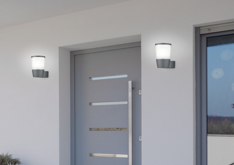 Ulkoseinävalaisin TRIO Shannon led 222060142 7W antrasiitti