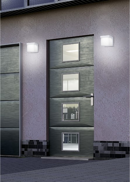 Ulkoseinävalaisin TRIO Yangtze led 228260101 IP54 valkoinen