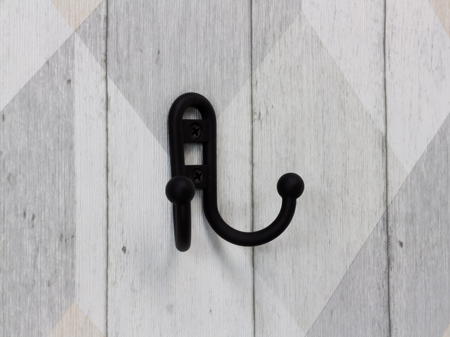 Vaatekoukku Cello Arona 70mm musta