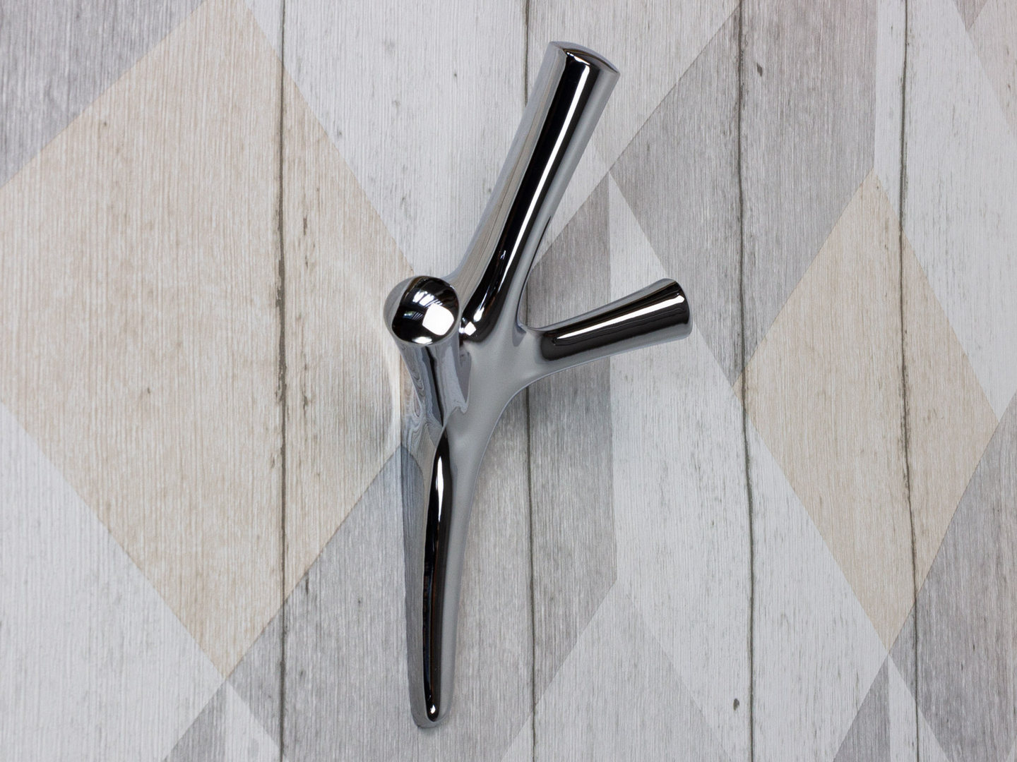 Vaatekoukku Pisla Nature 3L Zn/kromi