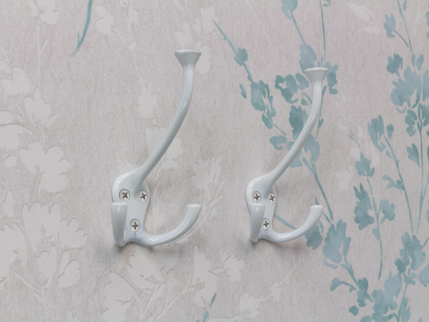 Vaatekoukku Cello Alba 110mm valkoinen