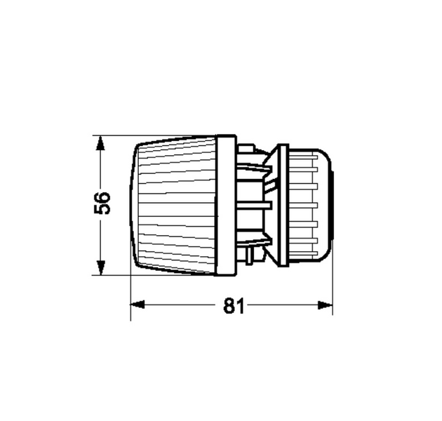 Patteritermostaatti Danfoss RA 2972 irto 2m 13G2972