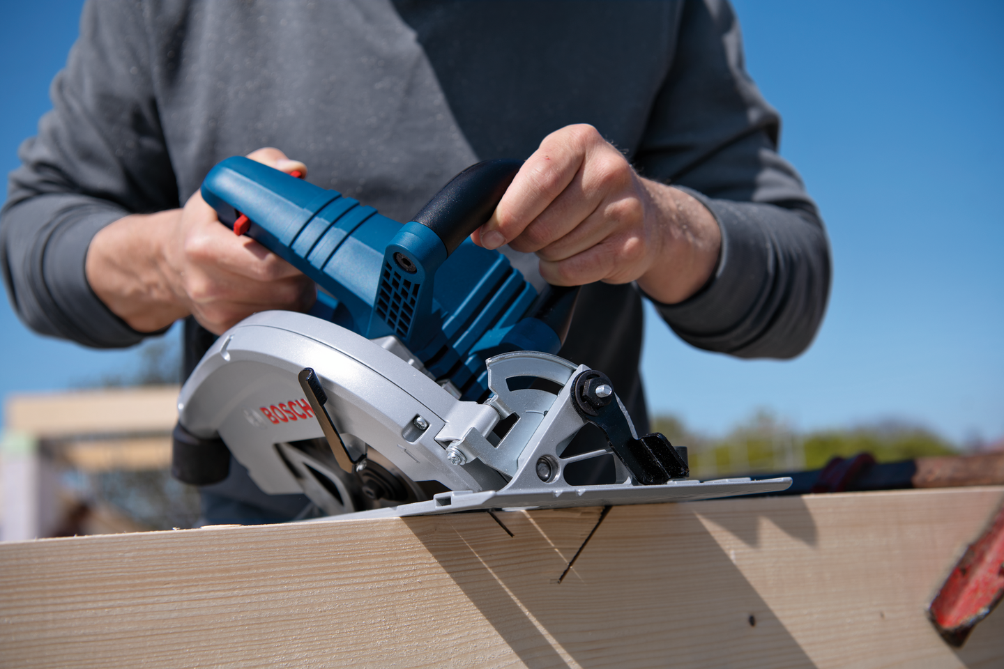 Akkukäsipyörösaha Bosch GKS 18V-68 C Solo