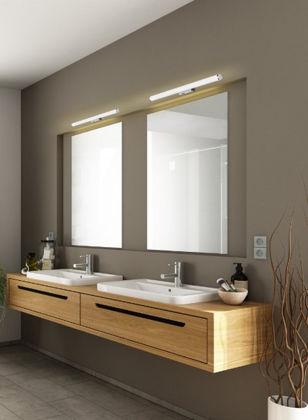 Seinävalaisin TRIO Mattimo H2O led 6,5W kromi IP44