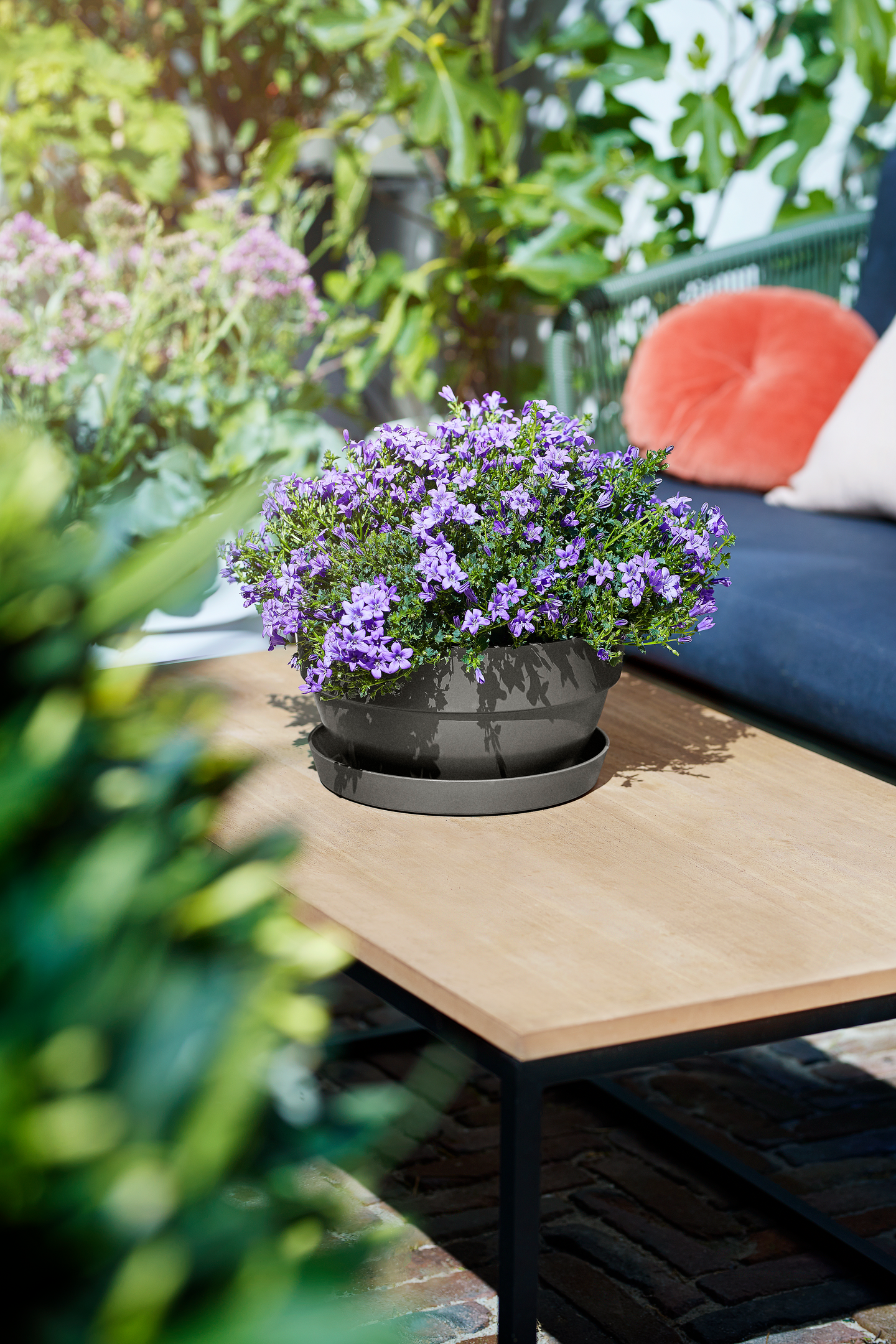 Kulho Elho Vibia Campana 34cm tummanharmaa