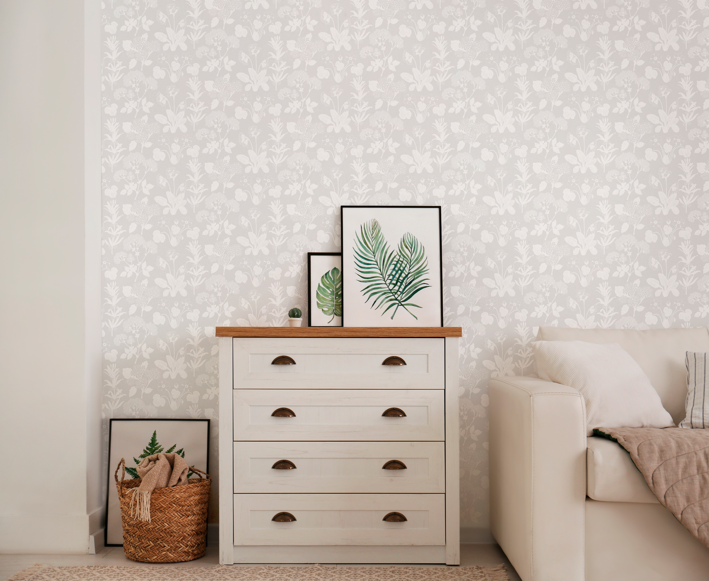 Kuitutapetti Akaasia 5427-2 kuitutapetti 10,05x0,53m rulla kuitu