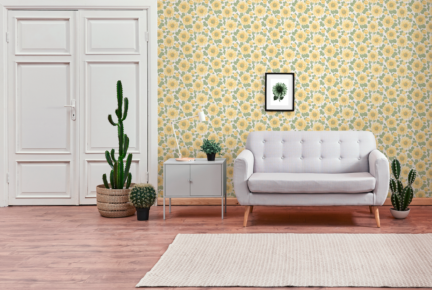 Kuitutapetti Akaasia 5431-3 10,05x0,53m rulla kuitu