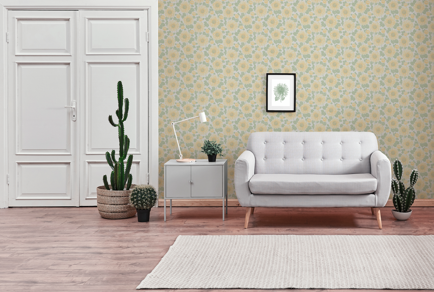 Kuitutapetti Akaasia 5431-4 10,05x0,53m rulla kuitu