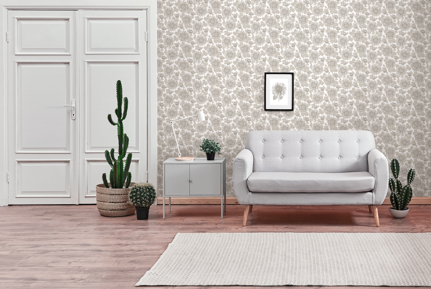 Kuitutapetti Akaasia 5431-2 10,05x0,53m rulla kuitu