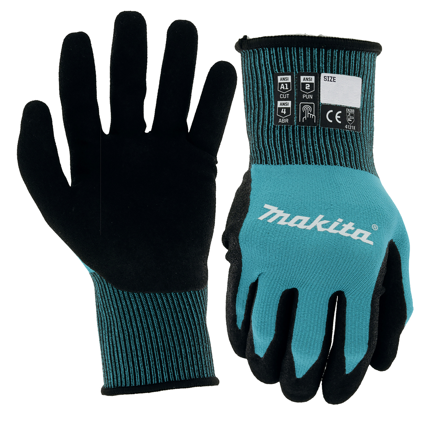 Työkäsineet Makita nitriilipinnoitettu EN388 4121X