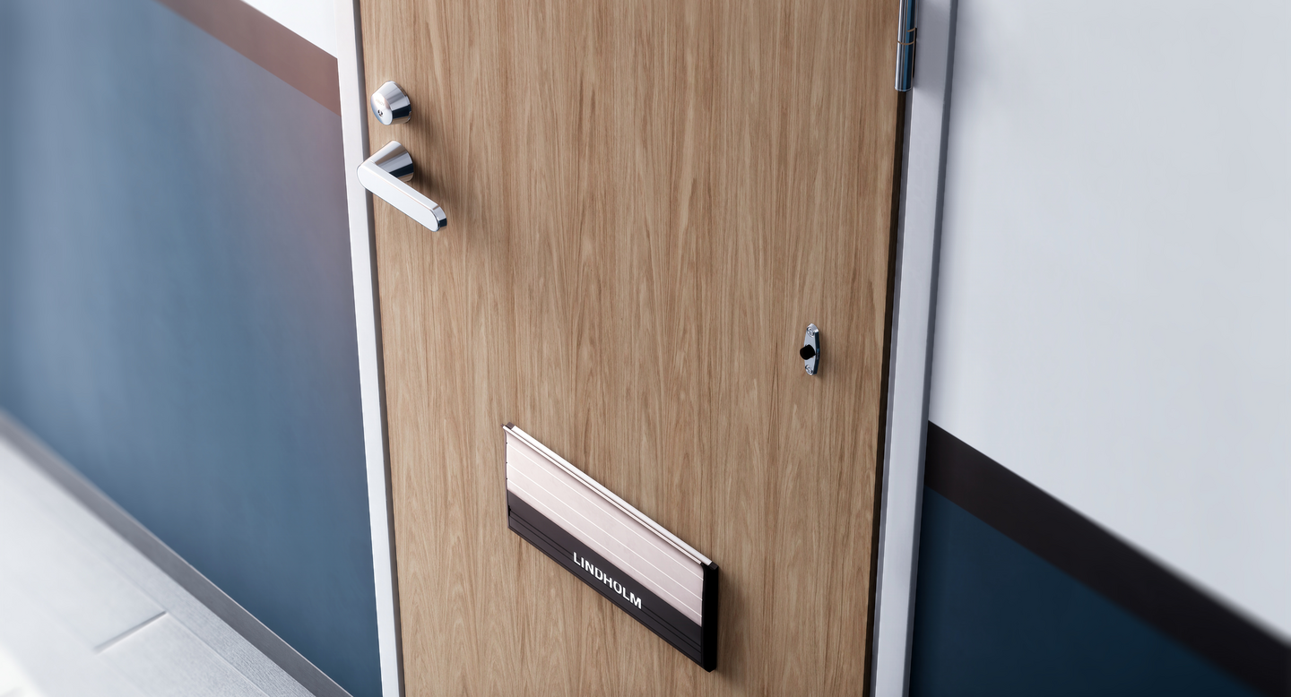 Palo-ovi Swedoor Fire 810 tammi pystyviilu kirjeluukku