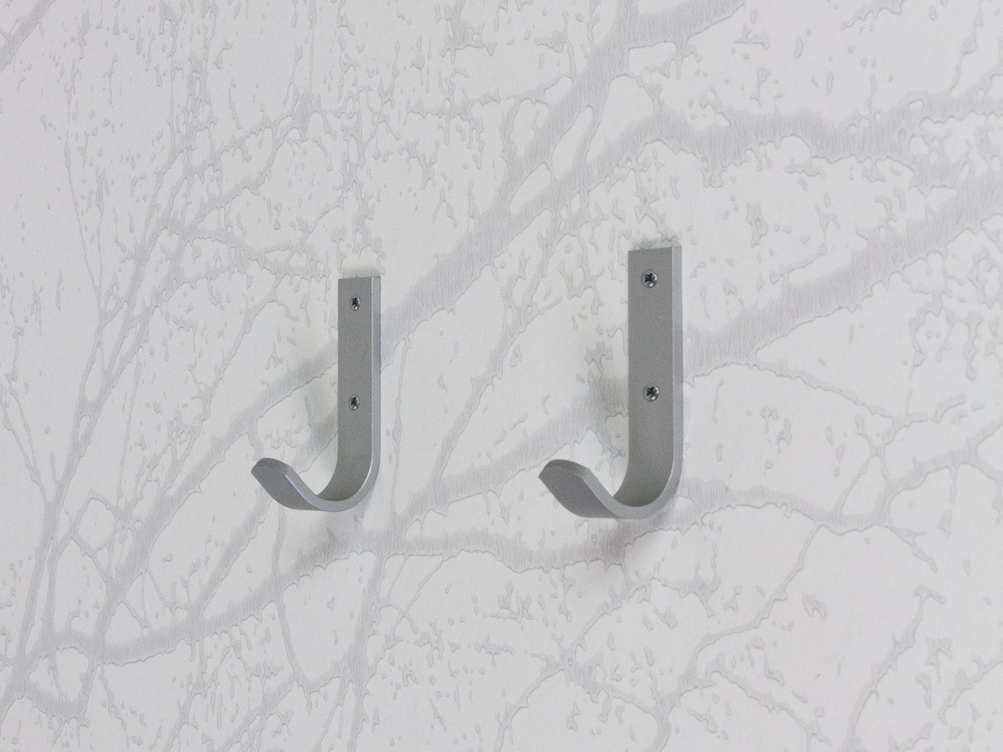 Vaatekoukku Cello 60mm alumiini 4kpl