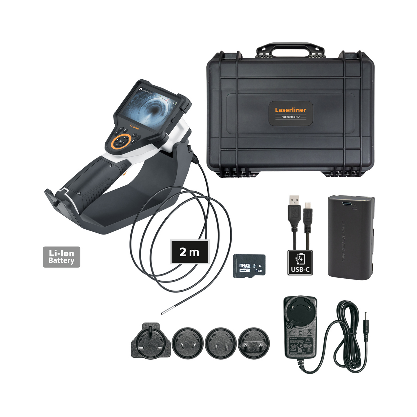 Videotähystin Laserliner VideoFlex HD Micro