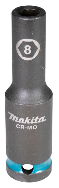 Voimahylsy Makita 1/2" Impact Black 8x81mm
