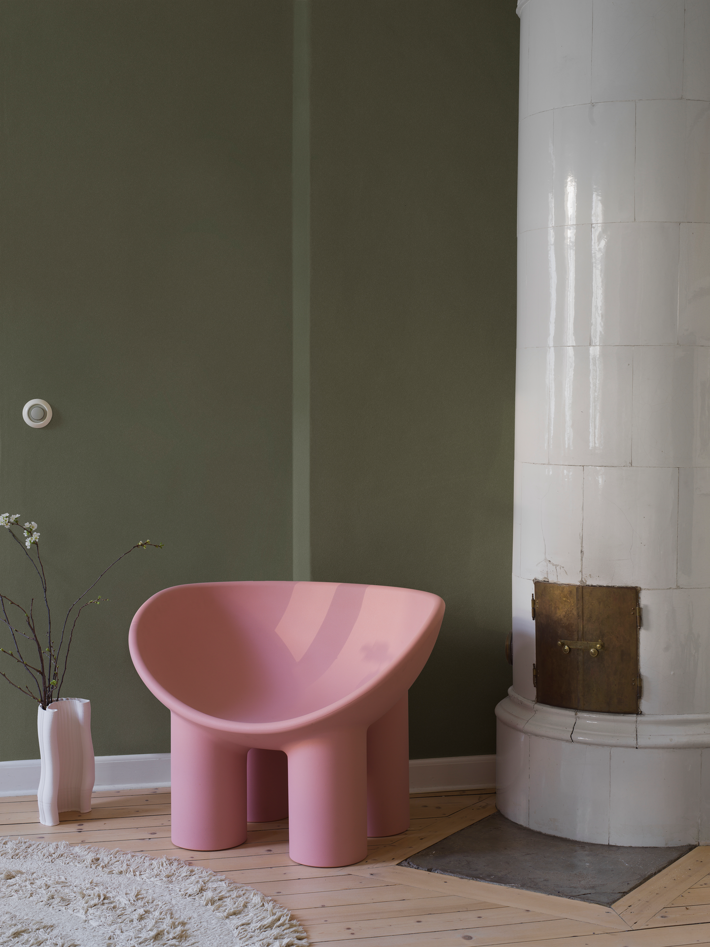 Kuitutapetti Boråstapeter Pigment 7581 Emerald Sand 10,05m